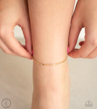Load image into Gallery viewer, Sun - Kissed Radiance - Gold Anklet