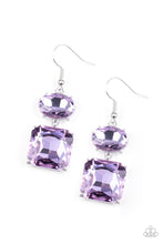 Load image into Gallery viewer, All ICE On Me - Purple Earring 2709E