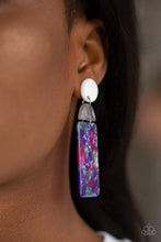 Load image into Gallery viewer, Haute On Your Heels - Purple Earring 72E