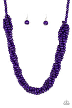 Load image into Gallery viewer, Tahiti Tropic - Purple Necklace 1209N