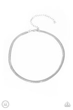 Load image into Gallery viewer, Serpentine Sheen - Silver Necklace 1010n