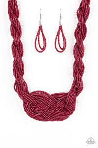 A Standing Ovation - Red Necklace 1189N