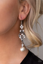 Load image into Gallery viewer, Elegantly Extravagant - White Earrring 2702E