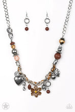 Load image into Gallery viewer, Charmed, I Am Sure - Brown  Blockbuster Necklace