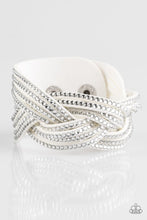 Load image into Gallery viewer, Big City Shimmer - White Bracelet
