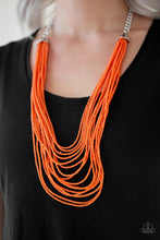 Load image into Gallery viewer, Peachfully Pacific - Orange Necklace