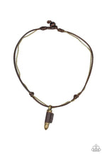 Load image into Gallery viewer, Magic Bullet - Brass Necklace 1169N