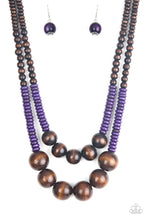 Load image into Gallery viewer, Cancun Cast Away - Purple Necklace