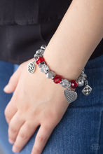 Load image into Gallery viewer, Fabulously Flirty - Red Bracelet 1646B