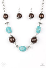 Load image into Gallery viewer, Earth Godess - Blue Necklace &amp; Bracelet Set