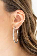Load image into Gallery viewer, Comin Into Money - White Earring 2551E