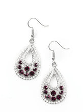 Load image into Gallery viewer, Sparkling Stardom - Purple Earring