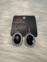 Load image into Gallery viewer, Only Fame In Town - Black Earring