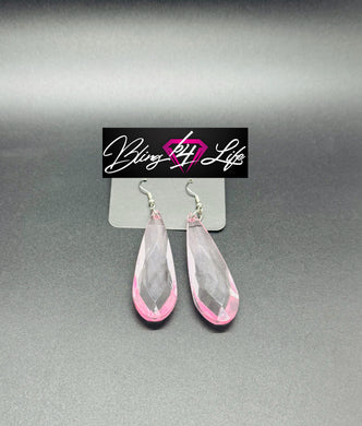 Crystal Crowns - Pink Earring 2863e