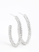 Load image into Gallery viewer, Big Winner - White Earring 2523e