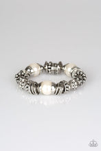 Load image into Gallery viewer, Uptown Tease - White Bracelet 1579b