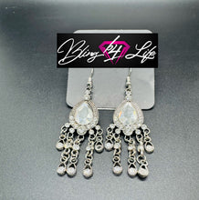 Load image into Gallery viewer, Bling Bliss - White Earring 2744E