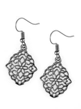 Load image into Gallery viewer, Flirty Florals - Black Earring 2699E