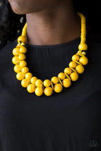 Load image into Gallery viewer, Caribbean Cover Girl - Yellow Necklace 1203N