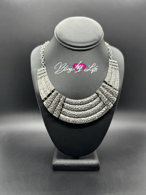 Ready To Pounce - Silver Necklace 2587N