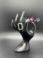Load image into Gallery viewer, A Grand STATEMENT- MAKER - Green Ring 3054R
