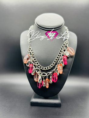 Spring Daydream - Pink Necklace 1334N