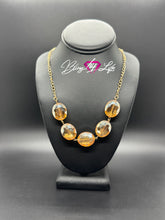 Load image into Gallery viewer, Cosmic Closeup - Gold Necklace 1331n