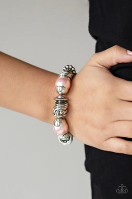 Uptown Tease - Pink Bracelet 1578b