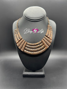 Ready To Pounce - Copper Necklace 2587N