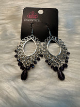 Load image into Gallery viewer, Just Say NOIR - Purple Earring 2696E