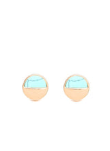 Load image into Gallery viewer, Marble Minimalist - Blue Earring 2542E