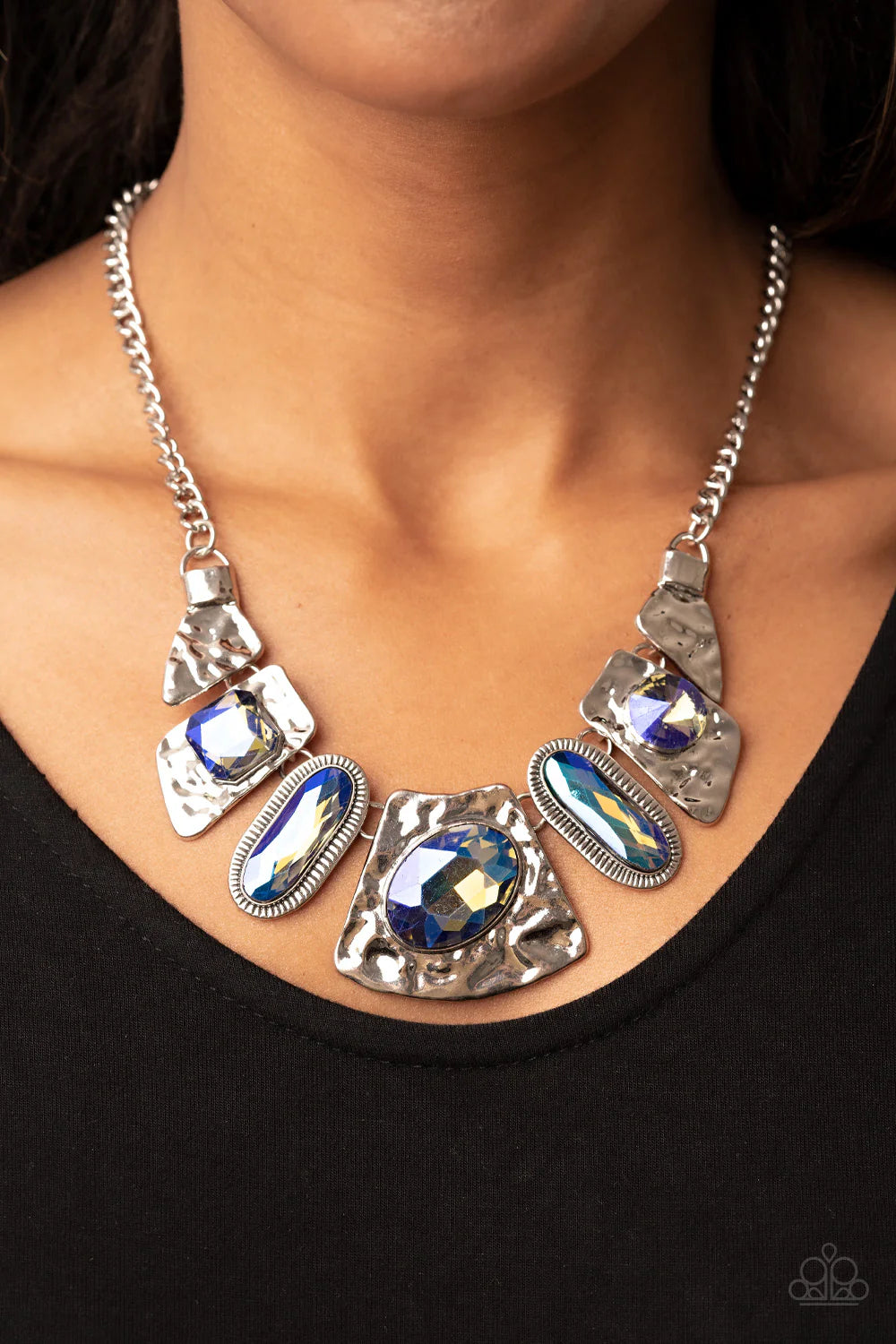 Futuristic Fashionista- Multi Necklace 1398n