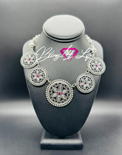 Load image into Gallery viewer, Written In The STAR LILIES - Pink Necklace 1339N