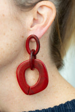 Load image into Gallery viewer, Torrid Tropicana - Red Earring