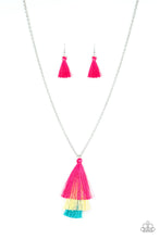 Load image into Gallery viewer, Triple Tassel - Multi Necklace