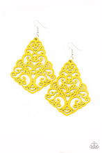 Load image into Gallery viewer, Power of ZEN - Yellow Earring 2668e
