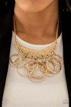 Load image into Gallery viewer, Metro Eclipse - Gold Necklace