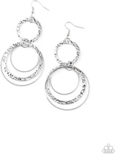 Load image into Gallery viewer, Eclipsed Edge - Silver Earring