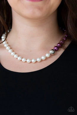 5th Avenue A-Lister - Purple  Necklace 1122n