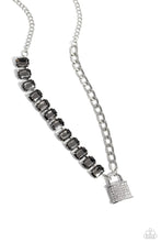 Load image into Gallery viewer, Lock and Roll - Silver Necklace