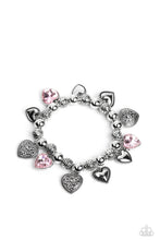 Load image into Gallery viewer, Charming Crush - Pink Bracelet