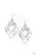 Load image into Gallery viewer, Retro Resplendence - Silver Earring