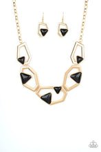 Load image into Gallery viewer, GEO-ing, GEO-ing, Gone - Gold Necklace