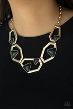 Load image into Gallery viewer, GEO-ing, GEO-ing, Gone - Gold Necklace