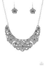 Load image into Gallery viewer, Petunia Paradise - Silver Necklace