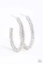 Load image into Gallery viewer, Big Winner - White Earring