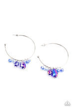 Load image into Gallery viewer, Dazzling Downpour - Blue Earring