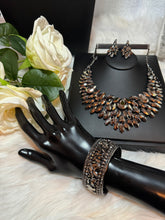 Load image into Gallery viewer, The Tanisha - Zi Collection Necklace and Bracelet Set