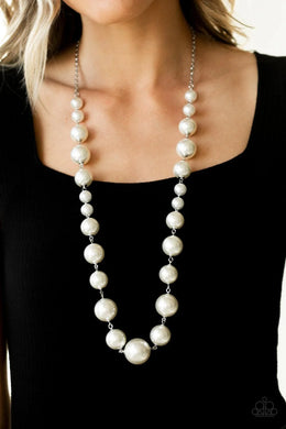 Pearl Prodigy - White Necklace 1429n