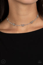 Load image into Gallery viewer, Fluttering Fanatic - White Necklace